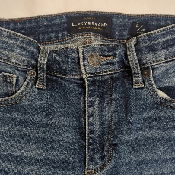 Lucky Brand Brigette Skinny Jean, Color Monsoon Size 24 - Picture 3 of 16
